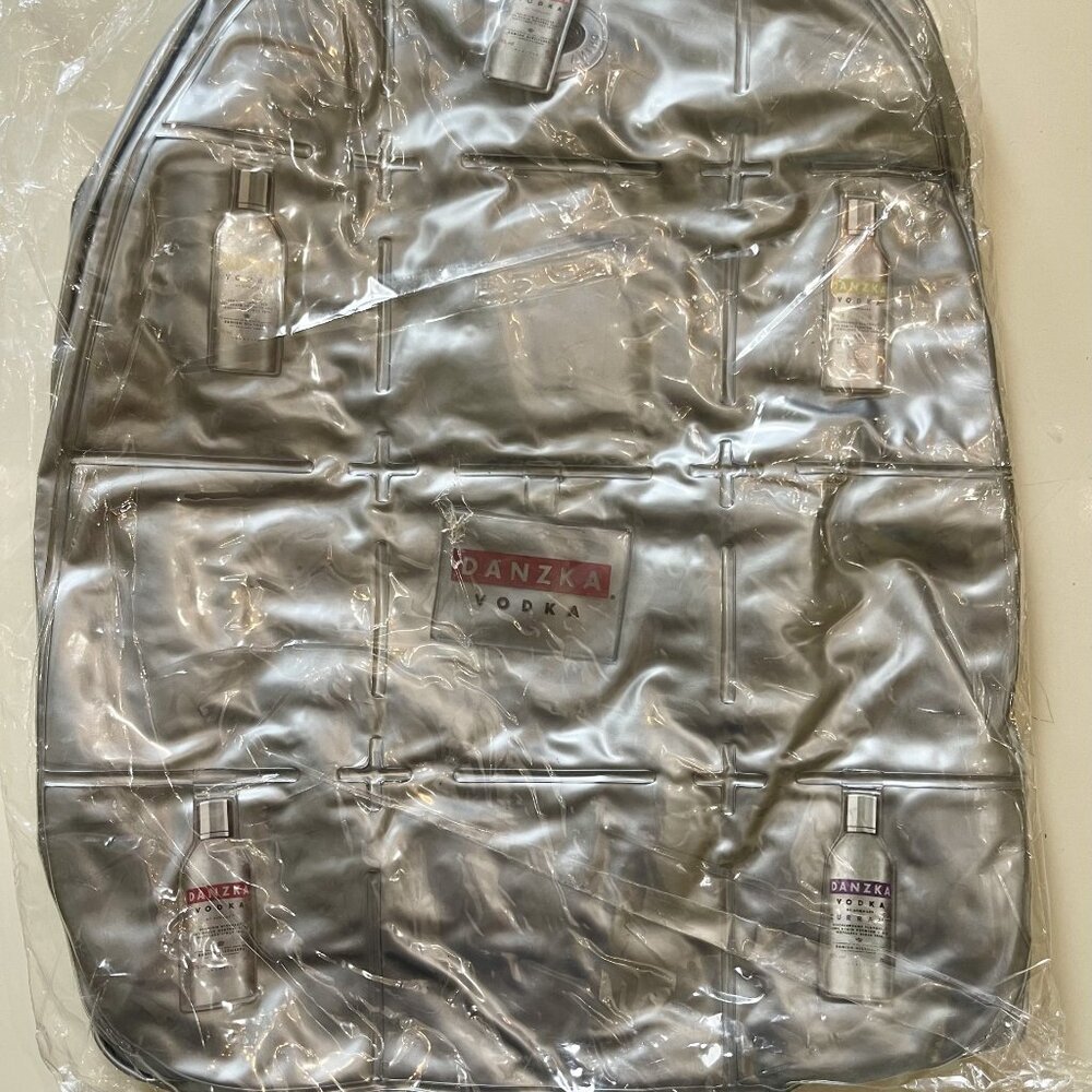 Danzka Vodka inflatable backpack